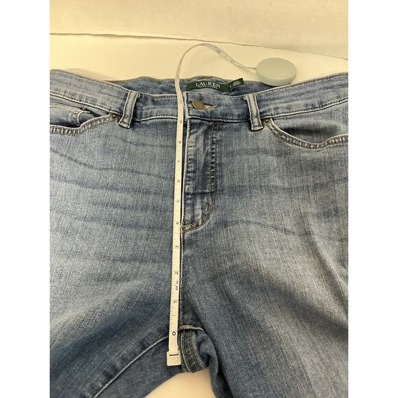 Ralph Lauren‎ Jeans Co Jeans Women’s 10 Blue Denim Premier Straight Cropped LRL - Picture 11 of 11